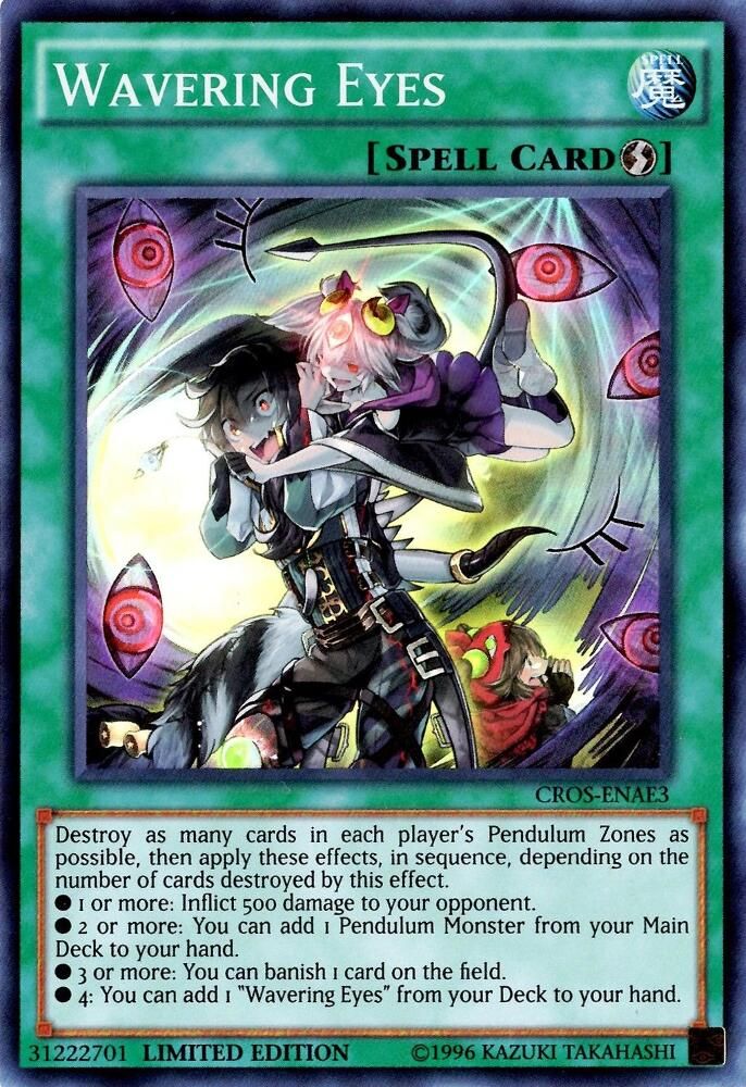 Yeux vacillants [CROS-ENAE3] Super Rare 