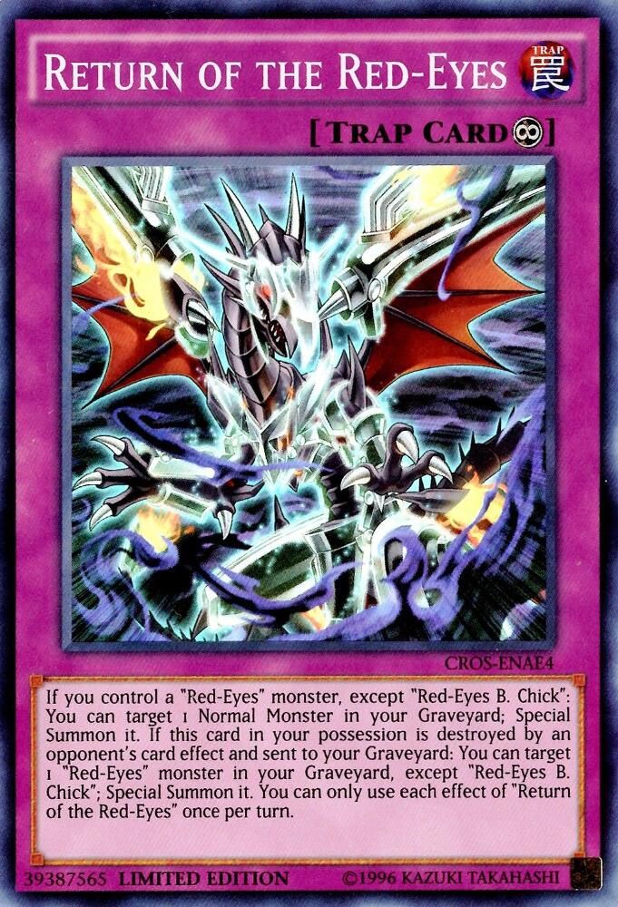Return of the Red-Eyes (CROS-ENAE4) - Super Rare