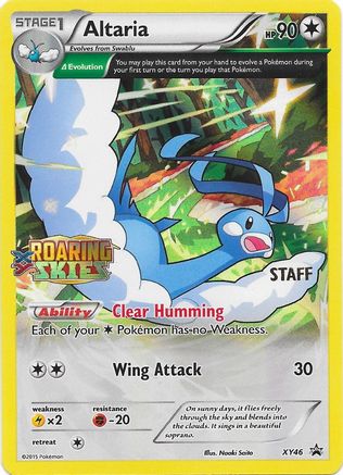 Altaria - XY46 (Prerelease) [Staff]  - Holofoil - Promo