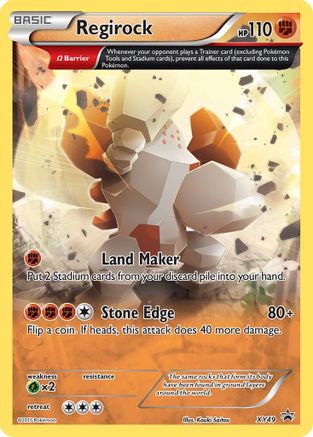 Regirock - XY49  - Holofoil - Promo