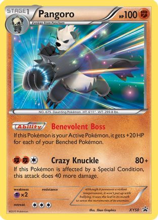 Pangoro - XY50  - Holofoil - Promo