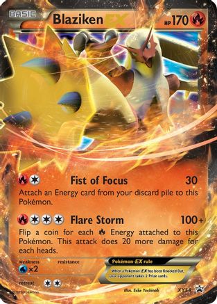 Blaziken EX XY54  - Holofoil - Promo