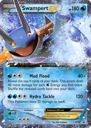 Swampert EX XY55  - Holofoil - Promo
