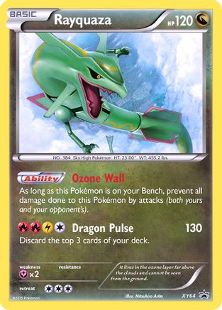Rayquaza XY64  - Holofoil - Promo