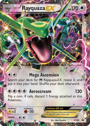 Rayquaza EX XY66  - Holofoil - Promo