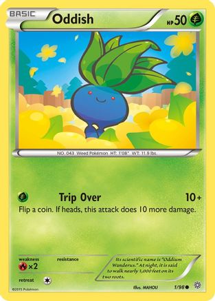 Oddish 001  - Common