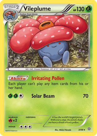 Vileplume 003  - Rare