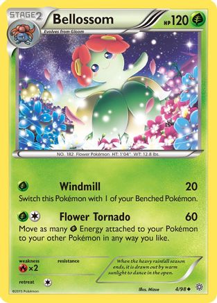 Bellossom (4/98) [XY : Origines anciennes] 