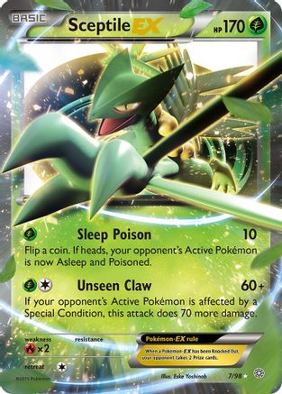 Sceptile EX 007  - Holofoil - Ultra Rare