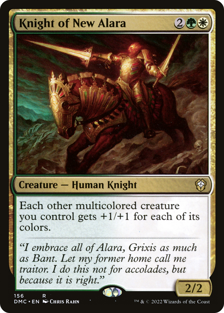 Chevalier de Nouvelle Alara [Commandant Uni de Dominaria] 