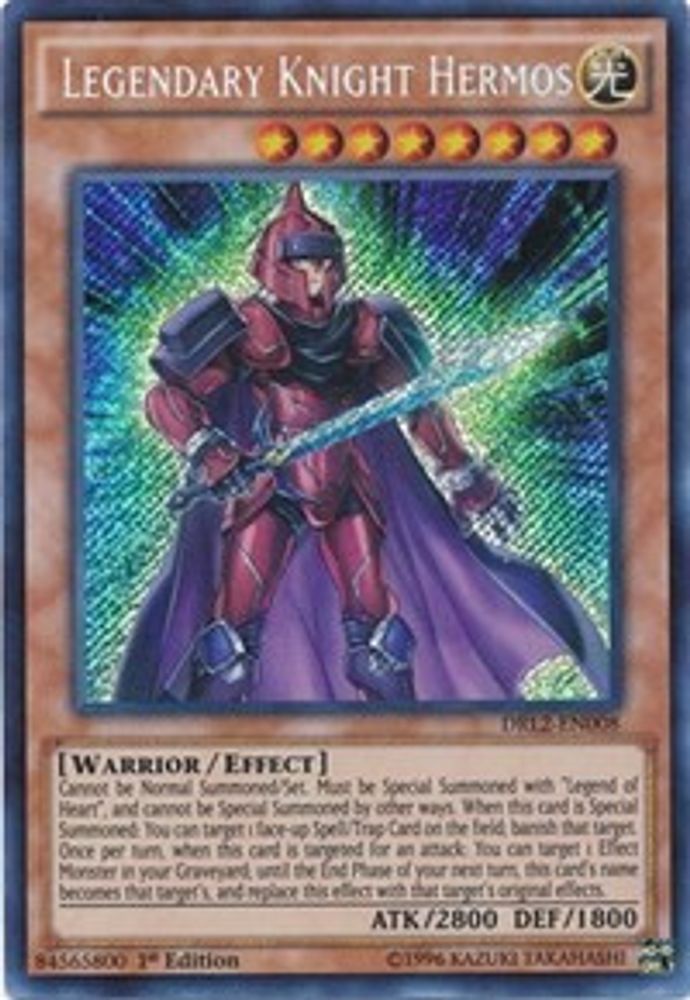 Chevalier légendaire Hermos [DRL2-EN008] Secret Rare 