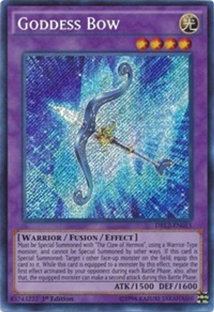 Goddess Bow (DRL2-EN011) - Secret Rare