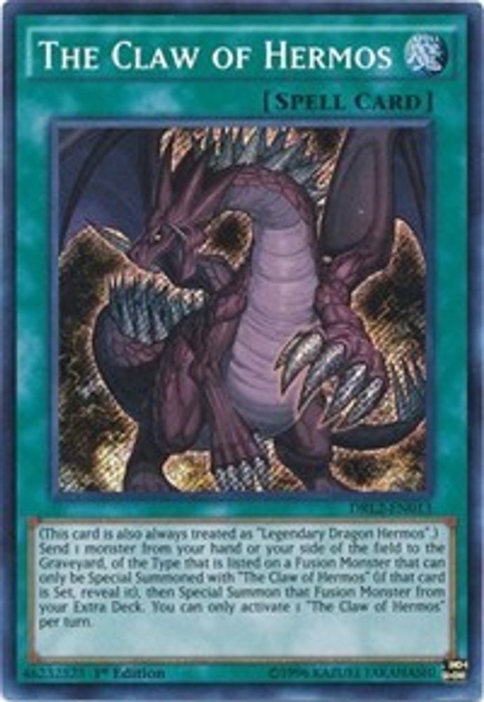 La Griffe d'Hermos [DRL2-EN013] Secret Rare 