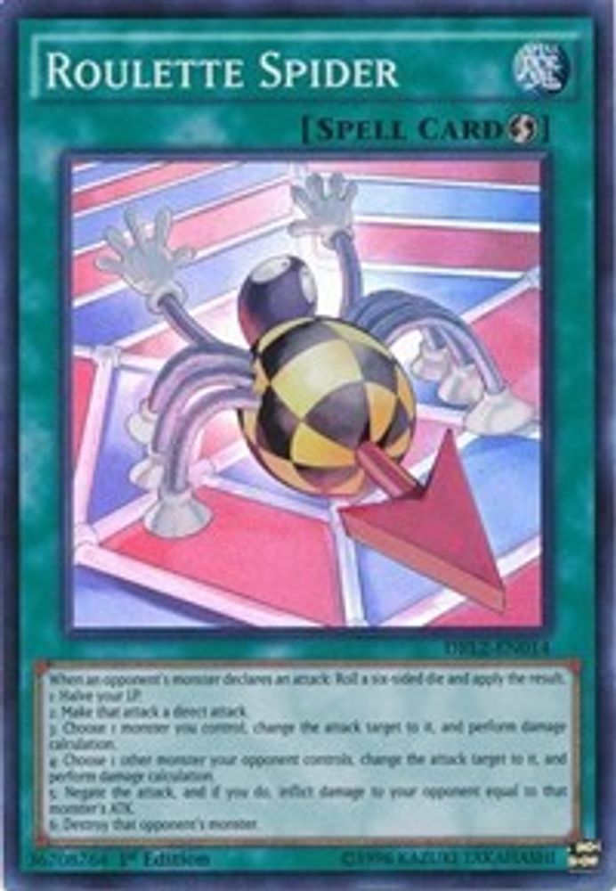 Araignée de roulette [DRL2-EN014] Super Rare 