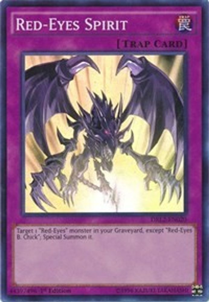 Red-Eyes Spirit (DRL2-EN020) - Super Rare