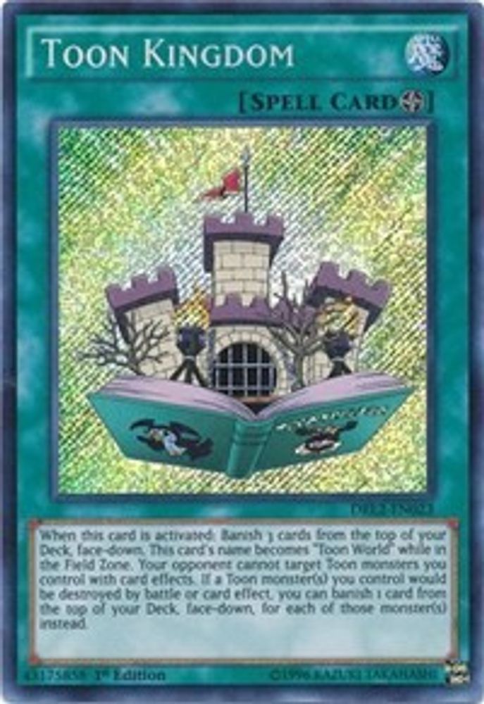 Toon Kingdom (DRL2-EN023) - Secret Rare
