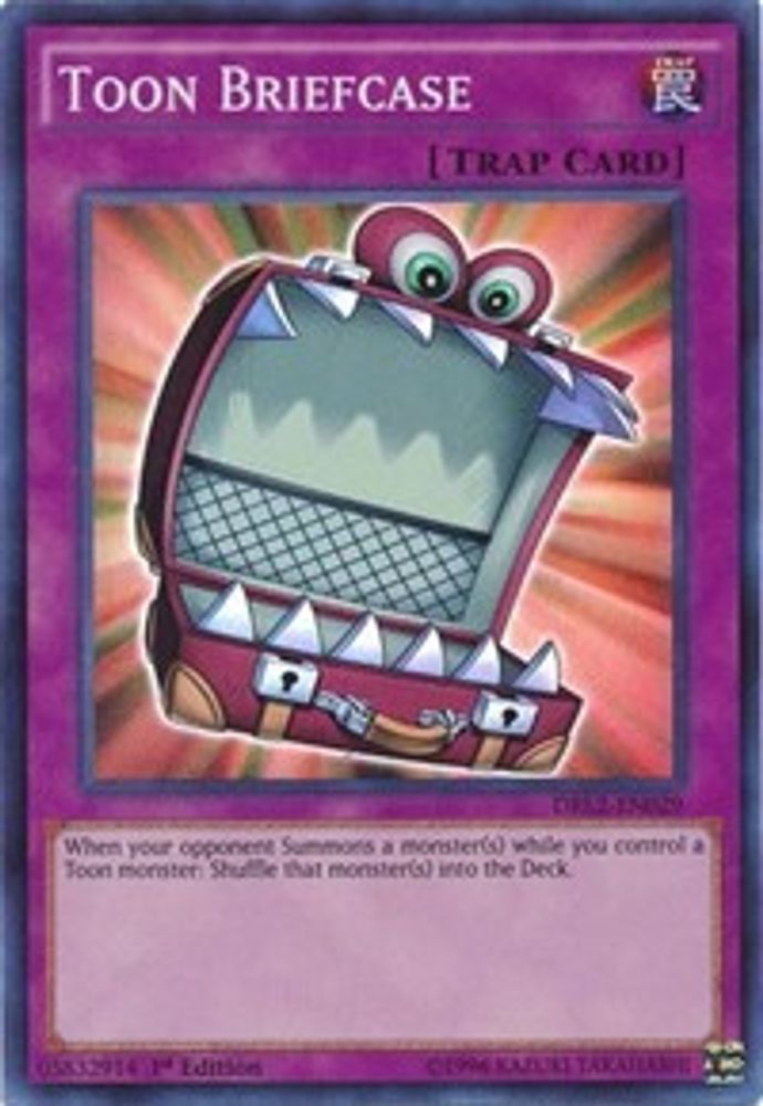 Toon Briefcase (DRL2-EN029) - Super Rare