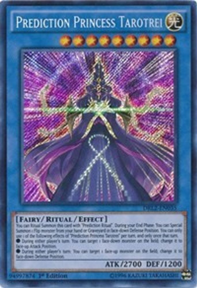 Prédiction Princesse Tarotrei [DRL2-EN035] Secret Rare 