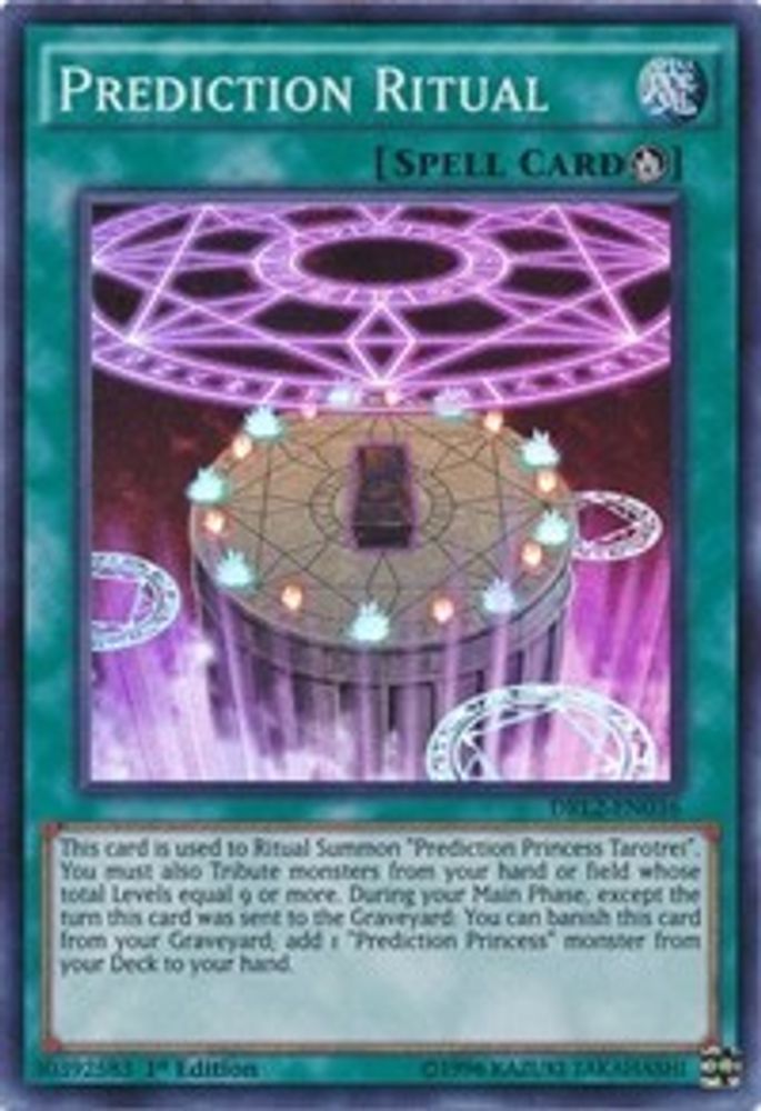Prediction Ritual (DRL2-EN036) - Super Rare