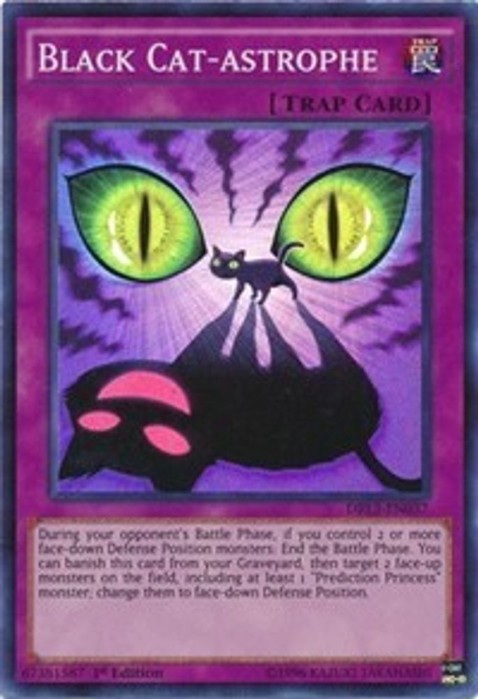Black Cat-astrophe (DRL2-EN037) - Super Rare