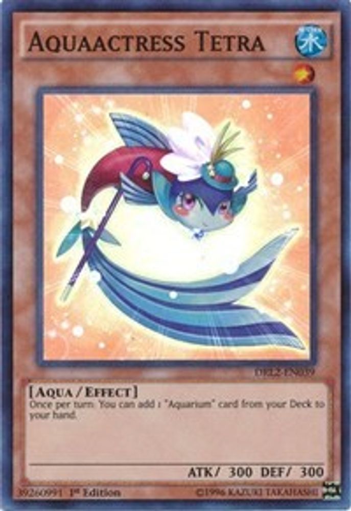Aquaactrice Tetra [DRL2-EN039] Super Rare 