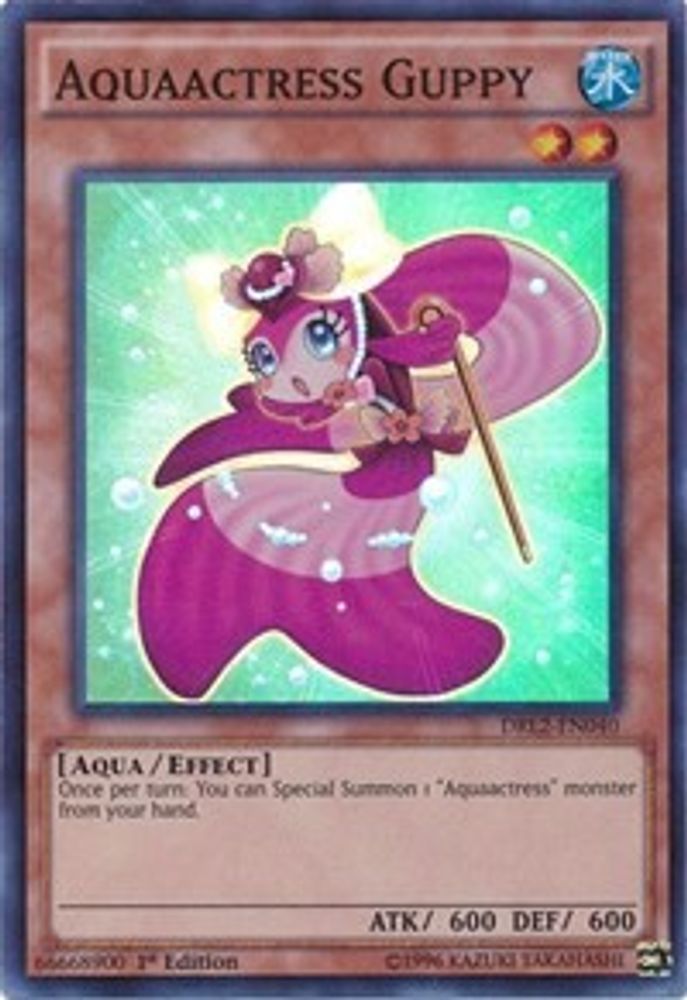 Aquaactress Guppy (DRL2-EN040) - Super Rare