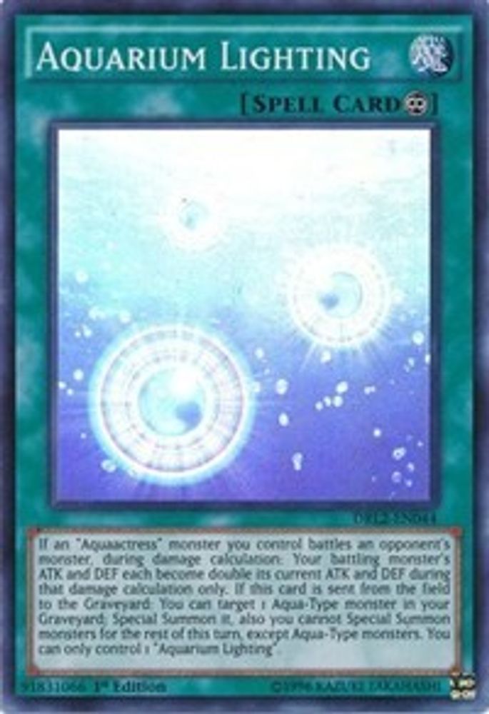 Aquarium Lighting (DRL2-EN044) - Super Rare