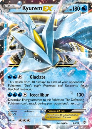 Kyurem EX 025  - Holofoil - Ultra Rare