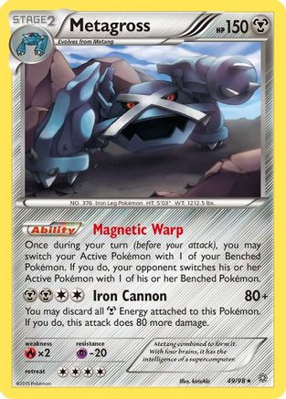 Metagross (49) (49) 049/98  - Rare