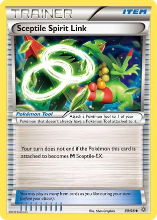 Sceptile Spirit Link 080  - Uncommon