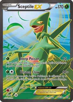 Sceptile EX (84 Full Art)/98  - Holofoil - Ultra Rare