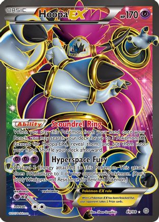 Hoopa EX (89 Full Art)/98  - Holofoil - Ultra Rare