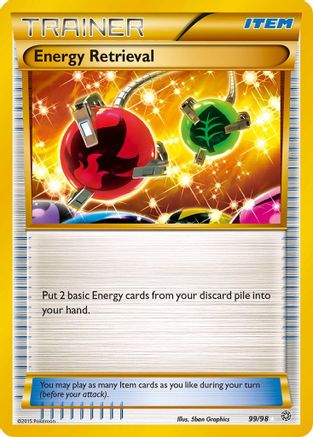 Energy Retrieval 099/98  - Holofoil - Secret Rare