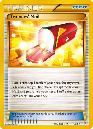 Trainers' Mail (Secret) 100  - Holofoil - Secret Rare