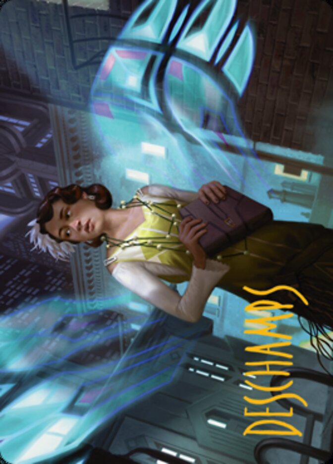 Giada, Font of Hope 1 Art Card (Signature estampillée or) [Streets of New Capenna Art Series] 