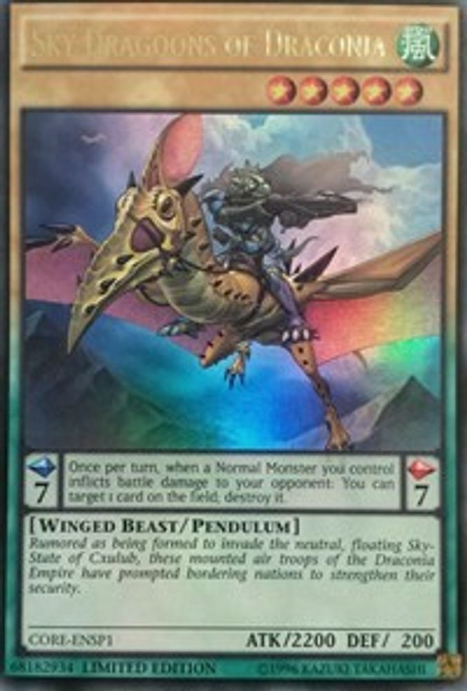Sky Dragoons of Draconia (CORE-ENSP1) (CORE-ENSP1) - Ultra Rare