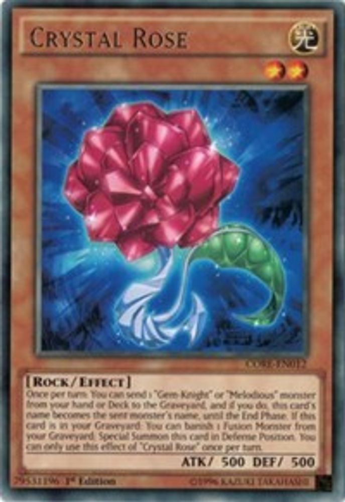 Crystal Rose (CORE-EN012) - Rare