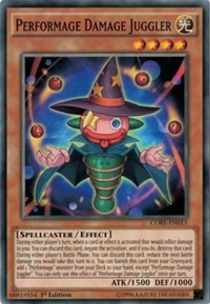 Performage Damage Juggler (CORE-EN015) - Common
