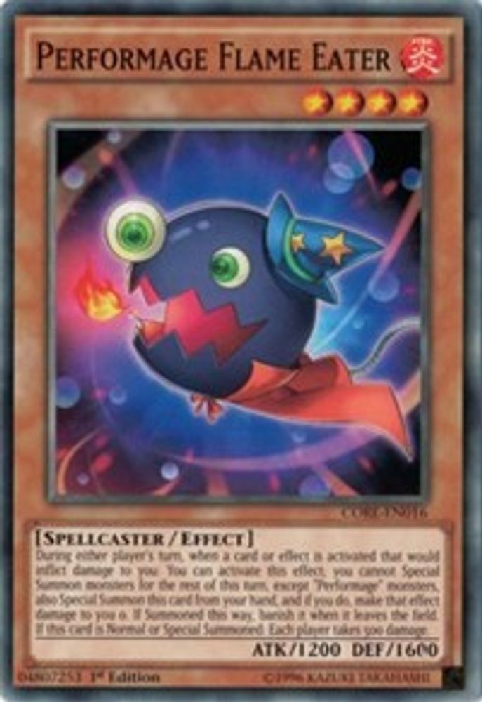 Performage Flame Eater (CORE-EN016) - Common