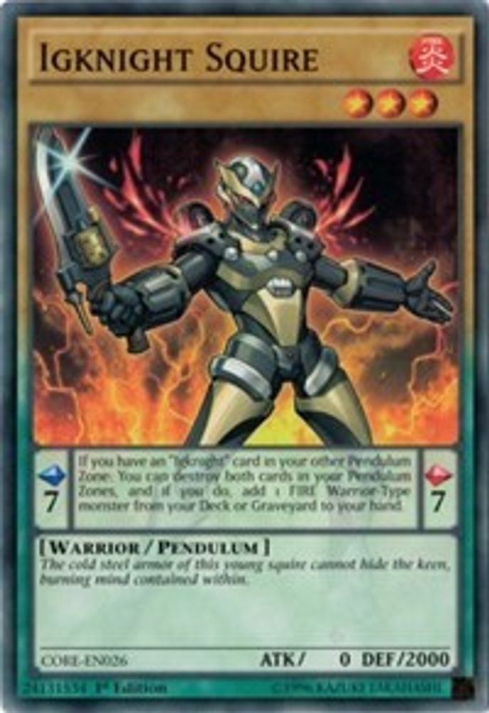 Igknight Squire (CORE-EN026) - Common