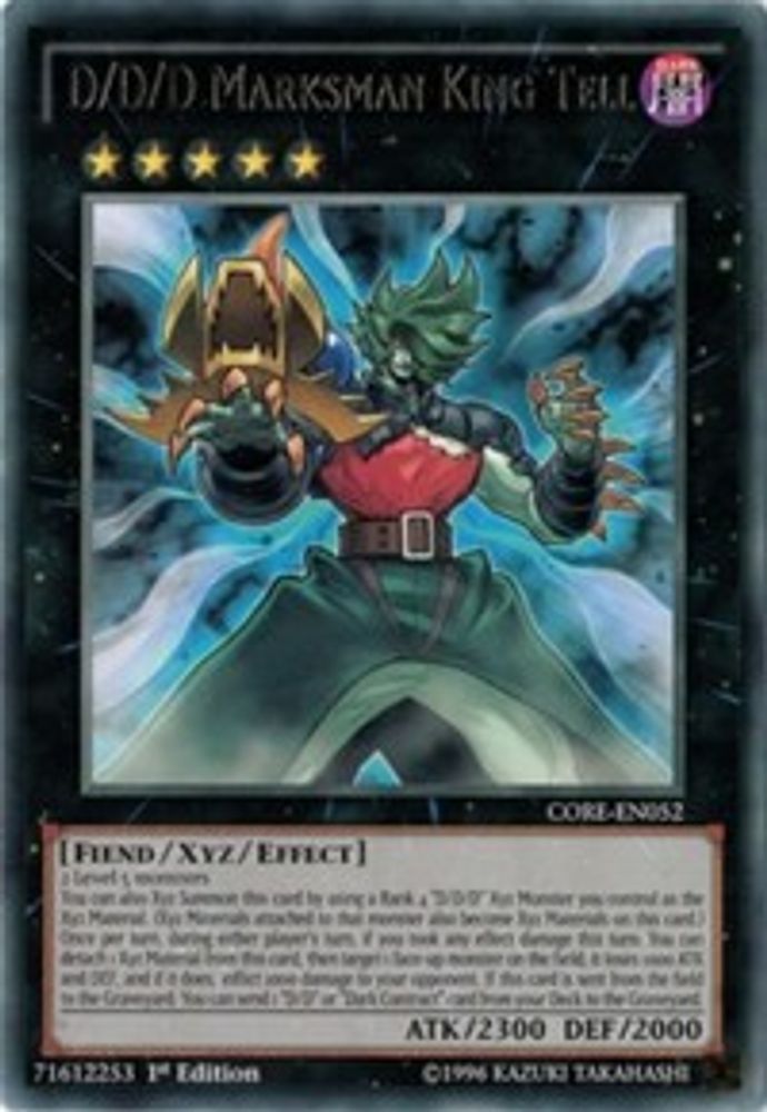 D/D/D Marksman King Tell (CORE-EN052) - Rare