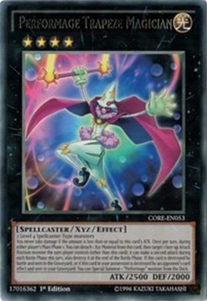 Performage Trapeze Magician (CORE-EN053) - Rare