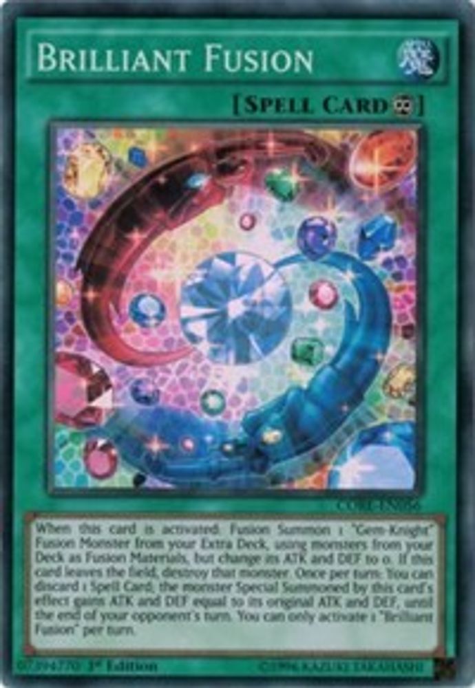 Brilliant Fusion (CORE-EN056) - Super Rare