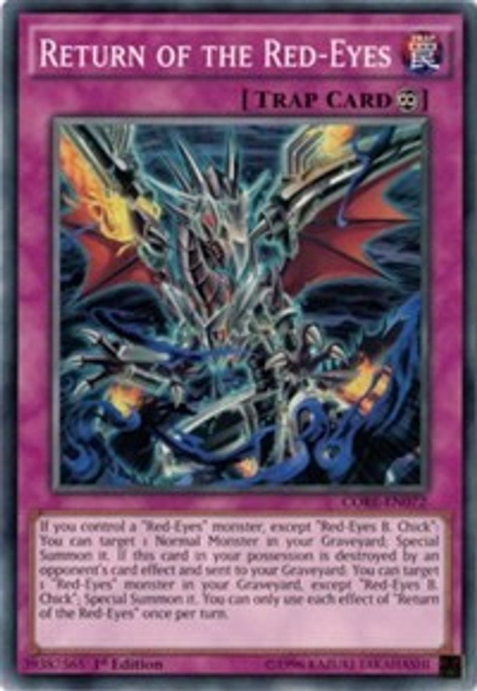 Return of the Red-Eyes (CORE-EN072) - Common