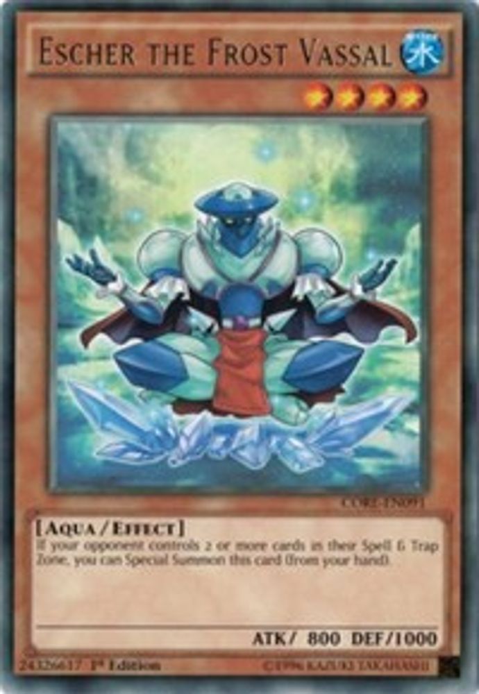 Escher the Frost Vassal (CORE-EN091) - Rare