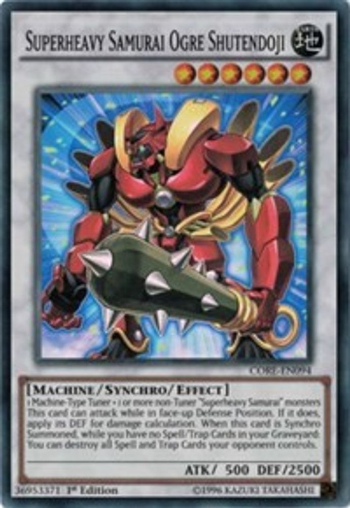 Ogre samouraï super-lourd Shutendoji [CORE-EN094] Super rare 