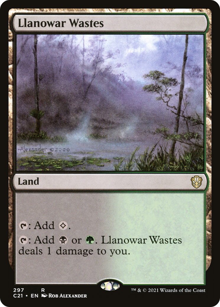 Déchets de Llanowar [Commandant 2021] 