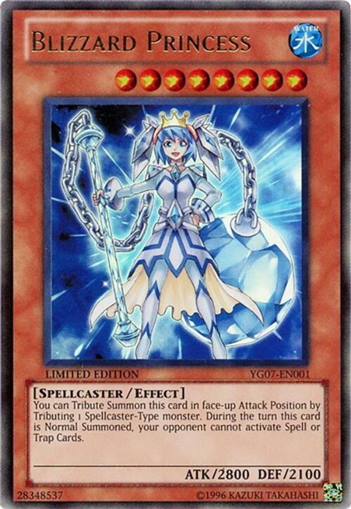 Blizzard Princess (YG07-EN001) - Ultra Rare
