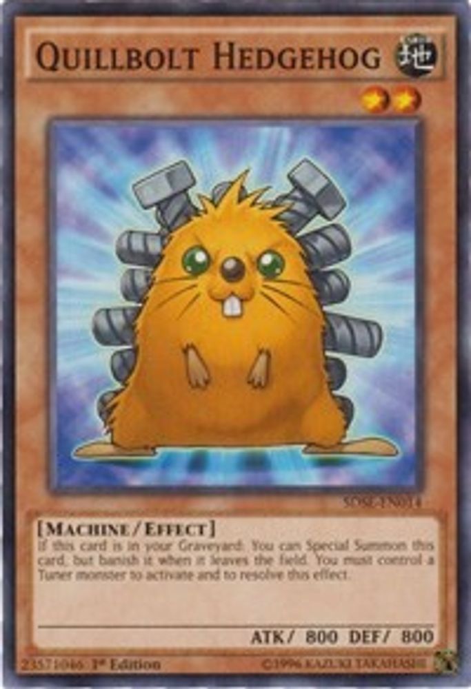 Quillbolt Hedgehog (SDSE-EN014) - Common