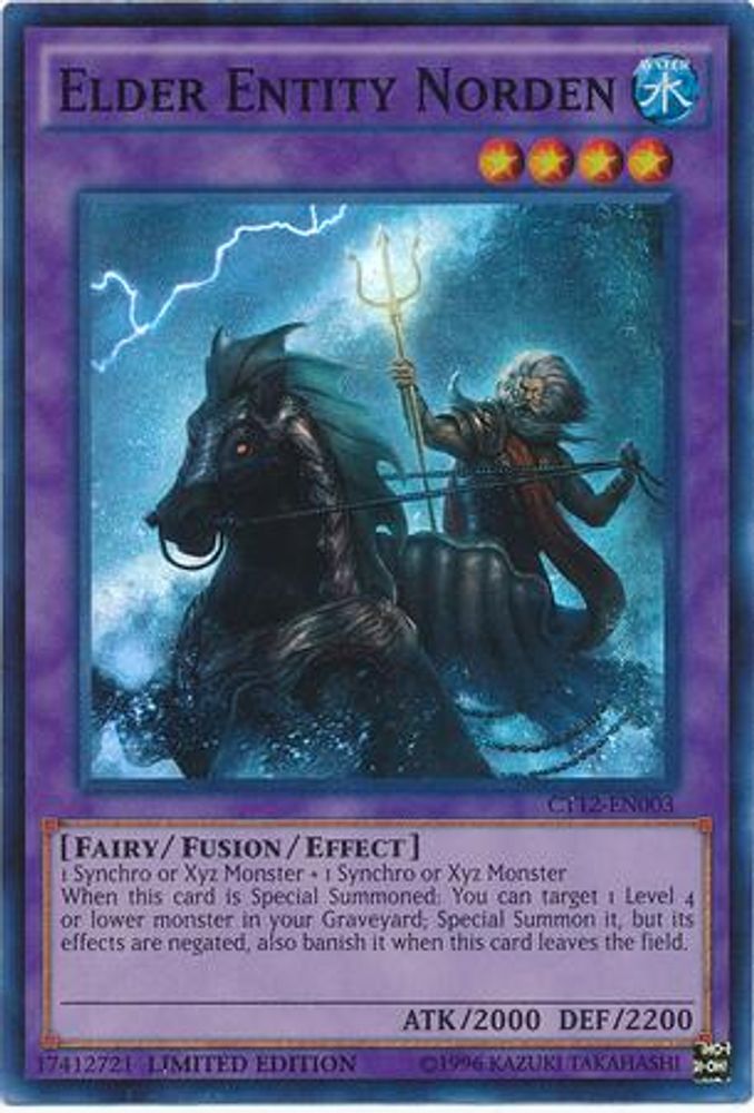 Elder Entity Norden (CT12-EN003) - Super Rare